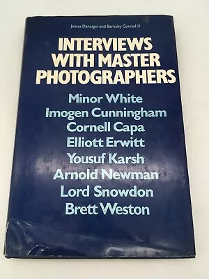 INTERVIEWS WITH MASTER PHOTOGRAPHERS: MINOR WHITE IMOGEN By James Danziger • $14.95