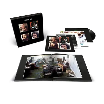 $263 • Buy The Beatles Let It Be Exclusive Limited Super Deluxe 4LP & EP Black Vinyl Boxset