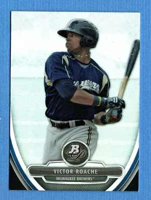 2013 Bowman Platinum Prospects #BPP36 Victor Roache Milwaukee Brewers • $1