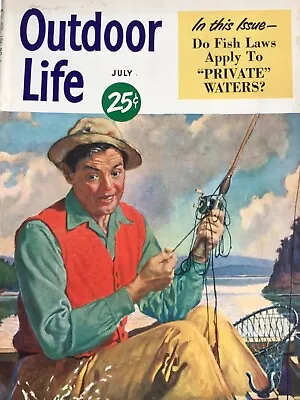 OUTDOOR LIFE ~ July 1950 ~ J.F. Kernan Cover ~ VG+ Cond. • $14.99