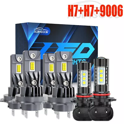 For Volkswagen Golf 2010-2011 Combo 6x LED Headlight High Low + Fog Light Bulbs • $89.99