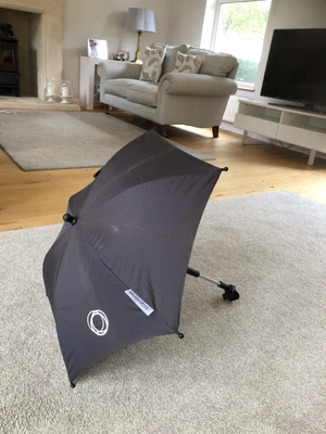 £10 • Buy Bugaboo Cameleon 2 Black Parasol Sunshade Umbrella With Clip