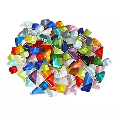Mosaic Tiles For Crafts Bulk Stained Glass Supplies Child DIY MSKDIY-200 • $20.95