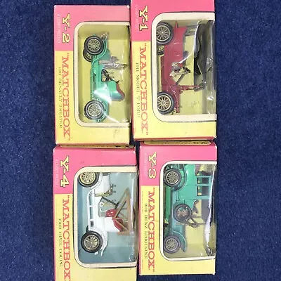 Matchbox Models Of Yesteryear Pink Yellow Boxes 16 Models • £15