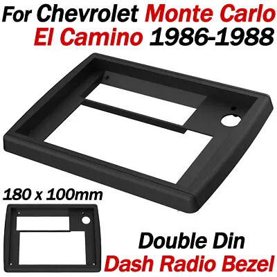 For 1986-1988 Chevrolet Monte Carlo / El Camino Double Din Radio Bezel Bracket • $36.54