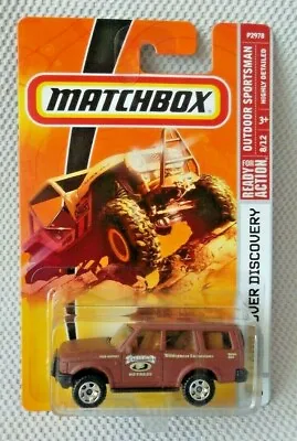 Land Rover Discovery # 96  (1:64)  2008 Matchbox # P2978  Outdoor Sportsman 8/12 • $25.50