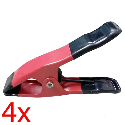 4 X 6  Metal Spring Clamp Hand Tool Diy Clips Tarpaulin Market Workshop Craft • £6.95