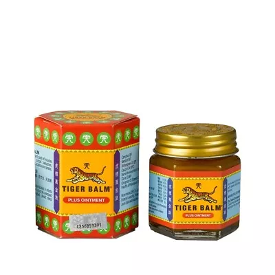 4X [TIGER BALM PLUS] Pain Relief Ointment 30g (pack Of 5) • $29.99