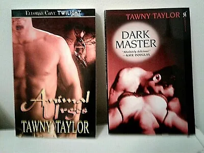 2 Tawny Taylor Novels-Animal Urges & Dark Master-trade Sized Paperbacks • $11.95