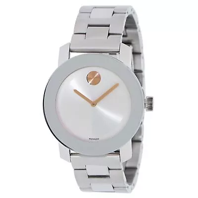 Movado 3600084 Women's Bold Silver-Tone Dial Quartz Watch • $279