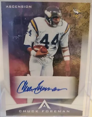 2021 Chronicles CHUCK FOREMAN Ascension Autograph Auto #ASC-CFO VIKINGS Card SP • $24.99