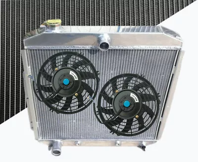 FOR FORD PICKUP F350 F250 F100 FORD Engine 1953 1954 1955 1956 Alu Radiator+FAN • $309