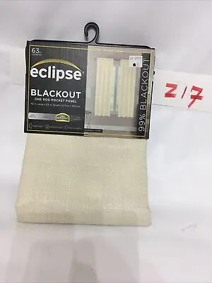 Eclipse Samara TOFFEE Blackout Curtains (1)Panel Energy Efficient  63x42 • $22