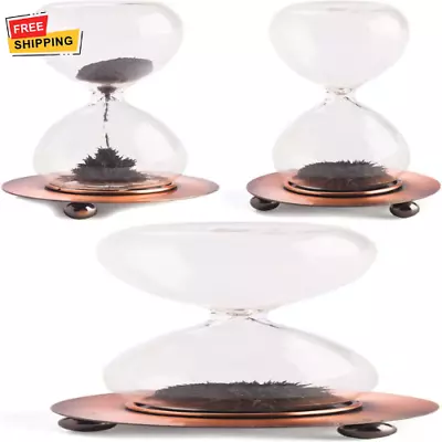 Westminster Magnetic Sand Hourglass Timer Glass Decoration Desk Office • $19