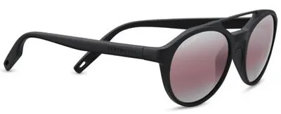 $97.08 • Buy Serengeti  Sunglasses  Leandro 8593   Satin Black Polarized Sedona  Bi Mirror