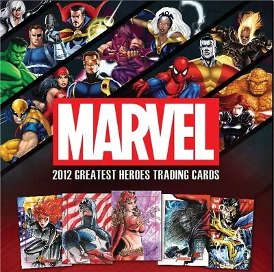 2012 Rittenhouse Marvel Greatest Heroes Single Base Cards 5%-15% Off For Volume • $1.79