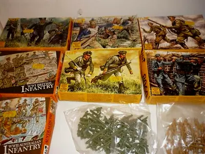 HaT VINTAGE SOLDIERS 1/72 SCALE JOBLOT & ORIGINAL BOXES RUSSIAN FRENCH BRITISH • £17.20