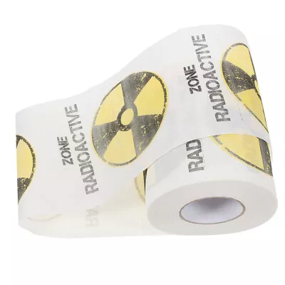  1 Roll Of Fun Toilet Paper Novelty Pattern Toilet Paper Creative Printed Tissue • £8.55