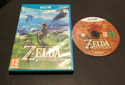 The Legend Of Zelda Breath Of The Wild Wiiu Wii U Pal Spanish • $358.90