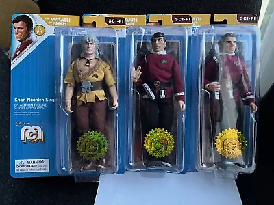 Mego  The Warth Of Khan Star Trek Kirk Spock Khan Moc • $50