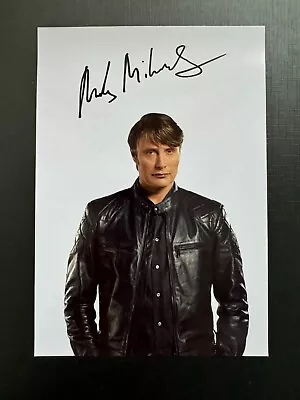 Mads Mikkelsen Hannibal Hunt Death Stranding Signed Photo 6x8 Coa • $60