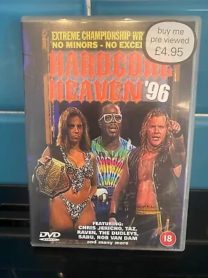 Extreme Championship Wrestling ECW Hardcore Heaven 96 DVD Delta Chris Jericho • £29.95