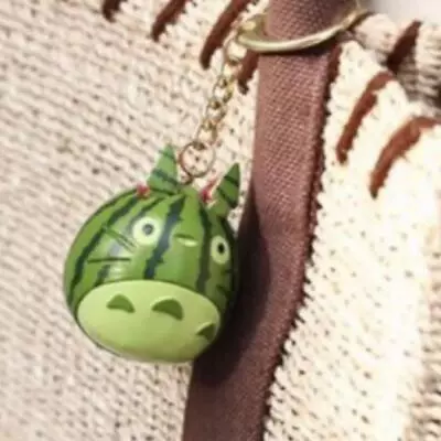 Studio Ghibli My Neighbor Totoro Freshly Harvested Watermelon Totoro Key Chain M • $61.74