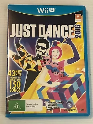 Wii U - Just Dance 2016 - Game With Manual (Nintendo Wii U) PAL • $12.95