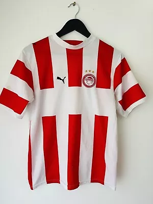 Olympiacos Home 2006/07 Original Football Shirt Jersey Puma Size S • £22.79