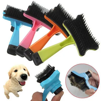 Pet Dog Cat Long Short Hair Shedding Remove Grooming Rake Comb Brush 12CM-wq • £4.80