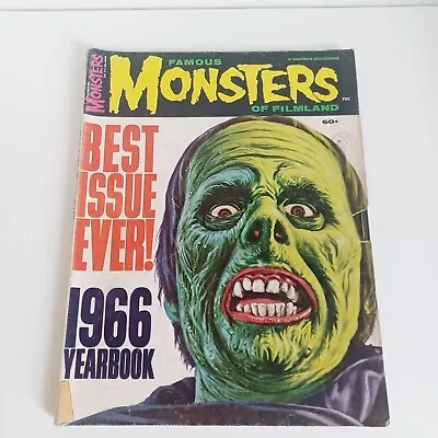 Famous Monsters Of Filmland Magazine Year Book 1966   • £20