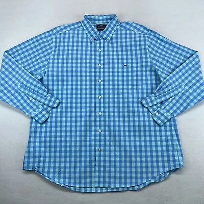 Vineyard Vines Button Down Shirt 2XL XXL Men's Slim Fit Tucker Shirt Plaid • $22.99