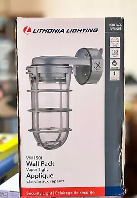 Lithonia Lighting VW150I M12 Incandescent Utility Vapor Tight 150W 120V Wall M • $34.99