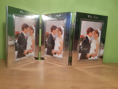 £6.65 • Buy Wedding Photo Folding Frame Brand New And Boxed
