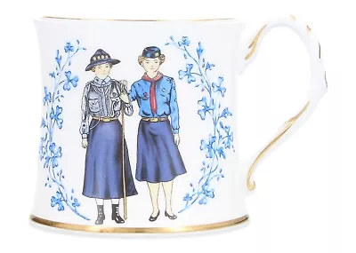 Coalport GIRLS GUIDES ASSOCIATION 75th Anniversary Mug English Fine Bone China • £9.95