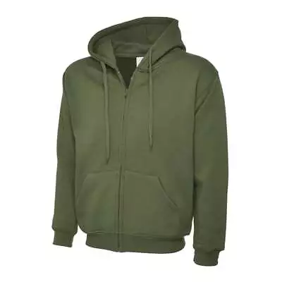 £8.95 • Buy Mens Plain Fleece Zip Up Top Zipper Hoody Sweatshirt Jacket Jumper Hoodie New