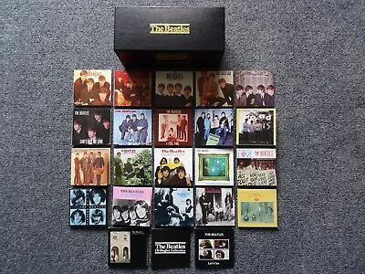 The Beatles 3  Inch CD Singles Collection BOXED 22 Discs In FAB Condition • $286.35