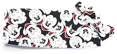 Mickey Mouse Smiley Faces Cummerbund And Bow Tie Set • $85.50