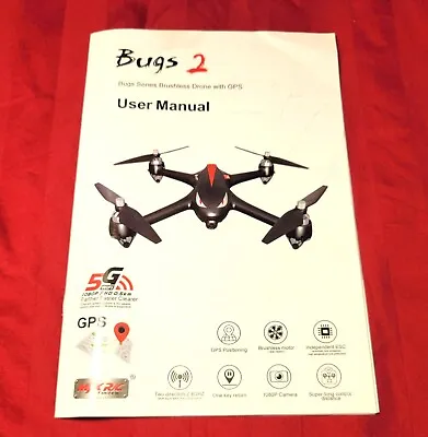 MJX Bugs 2 GPS Drone OEM Manual • $10