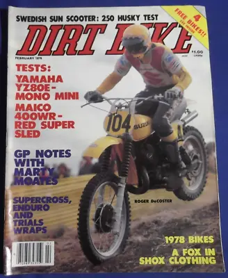 Dirt Bike Magazine-maico 400-husky 250cr-motoxfox-m Moates-hannah Supx-vintage • $32