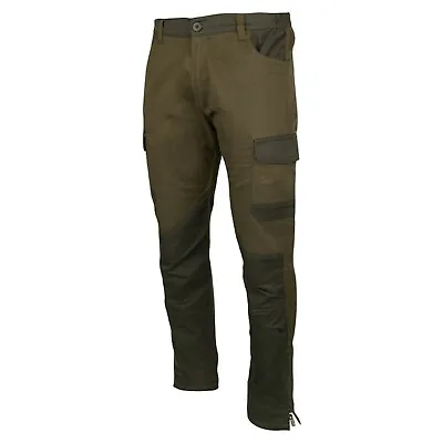 Jack Pyke Fieldman Trousers Hunting Green Heavyweight With Ankle Zips All Sizes • £32.95