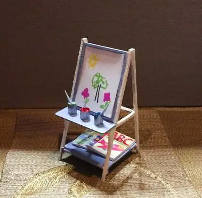 1:12 Dollhouse Miniature Kids Artist Easel Kit DI TY126 • $11.49