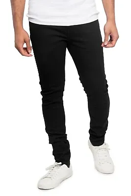 Victorious Men's Super Skinny Fit Stretch Colored Denim Jeans Pants      DL1001 • $29.95