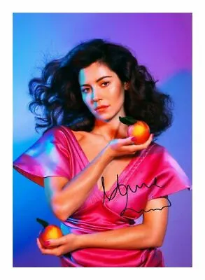 Marina And The Diamonds Autograph Signed Photo Poster • £6.89