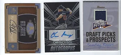 3 Baseball Autos: Ryan Weber Owen Murphy Michael Restovich • $1.99