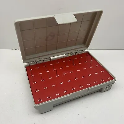 Vermont Gage 101200200 Class ZZ Steel Pin Gage Set .0110-.0600  (Missing Many) • $23.99