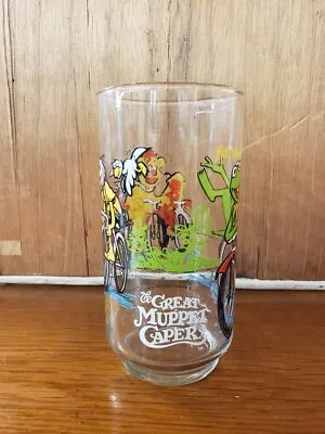 Vintage McDonalds The Great Muppet Caper Collector's Glass 1981 • $10