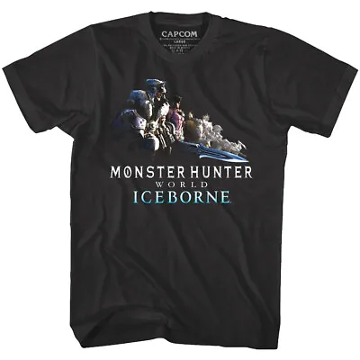 Monster Hunter World Iceborne Gang Men's T Shirt Crew RPG Gamer Capcom • $23.50