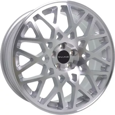 Alloy Wheels 18  Dare LG2 Silver Polished Face For VW Passat [B5F] 01-05 • $960.62