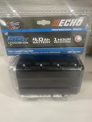 Echo CBP-58V40 4.0Ah 58 Volt Lithium-ion Battery Pack • $165